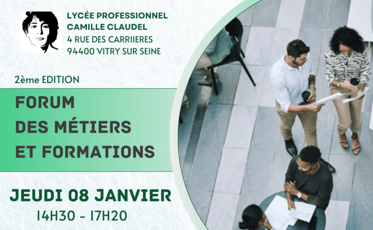 Forum des Métiers à Camille Claudel